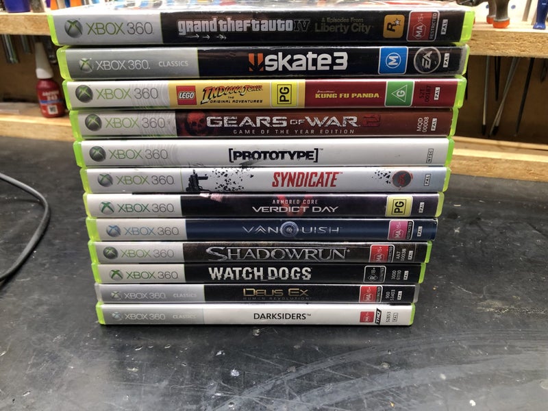Xbox 360 games bundle Carousel 1