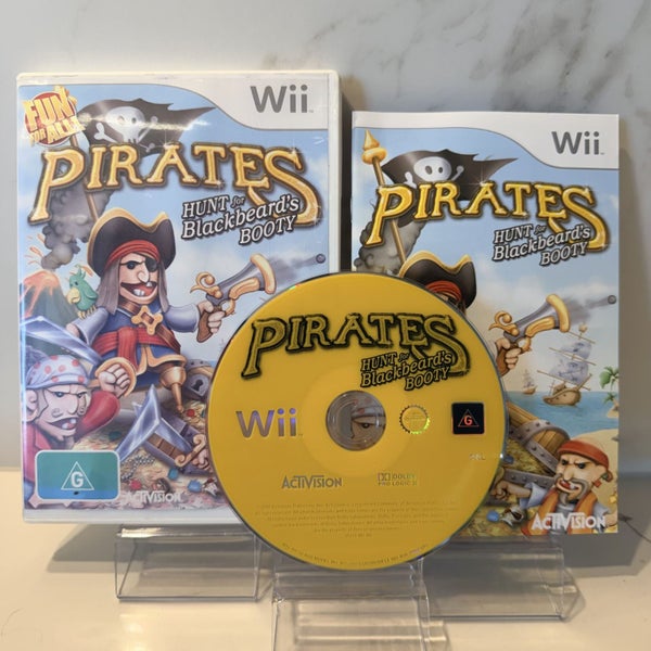 Wii • Pirates - Hunt for Blackbeard’s Booty • CIB Carousel 1