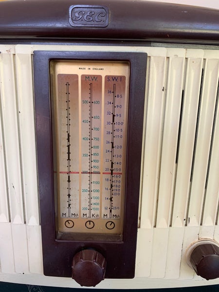 Vintage GEC Radio Year 1951 - WORKING condition Carousel 2
