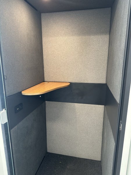 Justbooth Acoustic sound proof single office pod Carousel 2