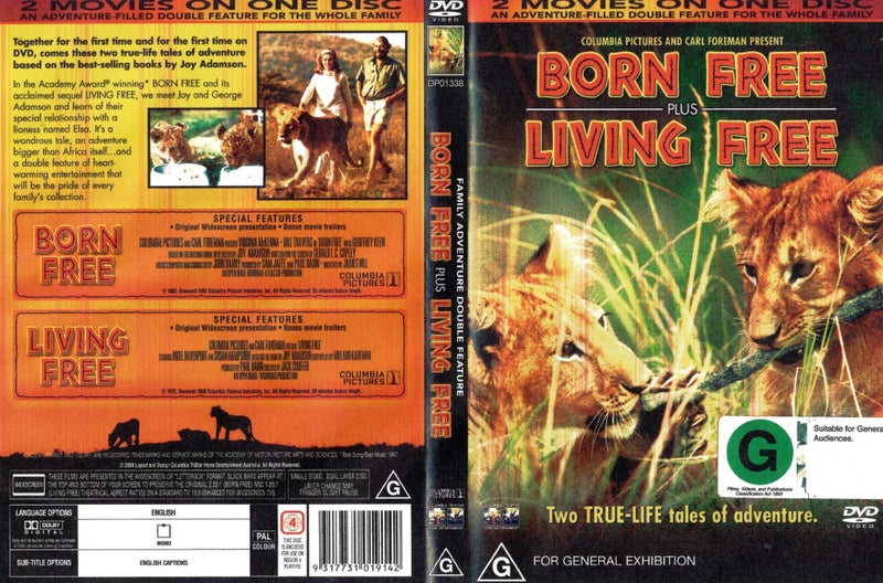 BORN FREE & LIVING FREE (DOUBLE ALL TIME CLASSIC) Carousel 1