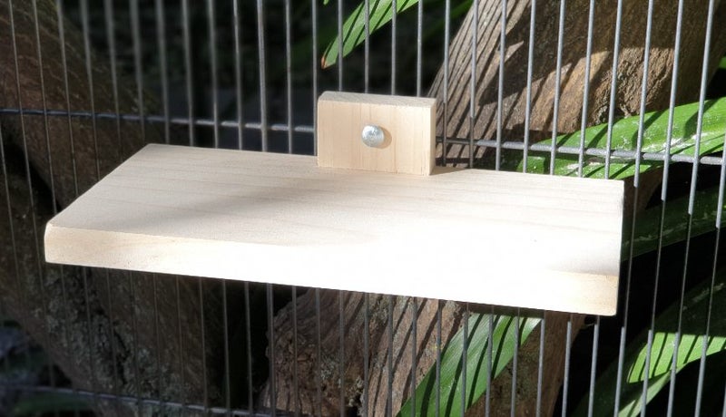 Kiln-dried Pine 280mm Ledge for Chinchillas Carousel 1