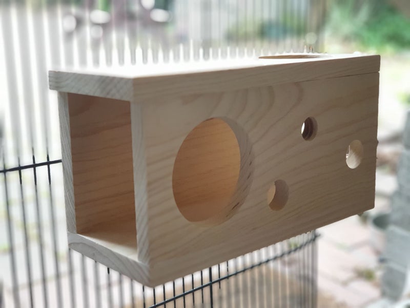 Kiln-Dried Pine Playful Chinchilla Tunnel Carousel 1