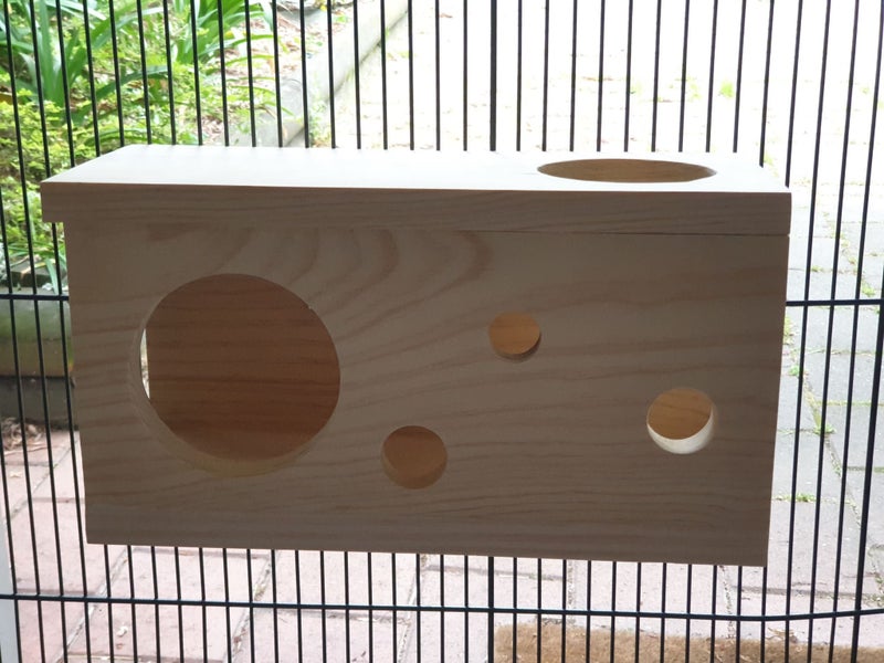 Kiln-Dried Pine Playful Chinchilla Tunnel Carousel 2