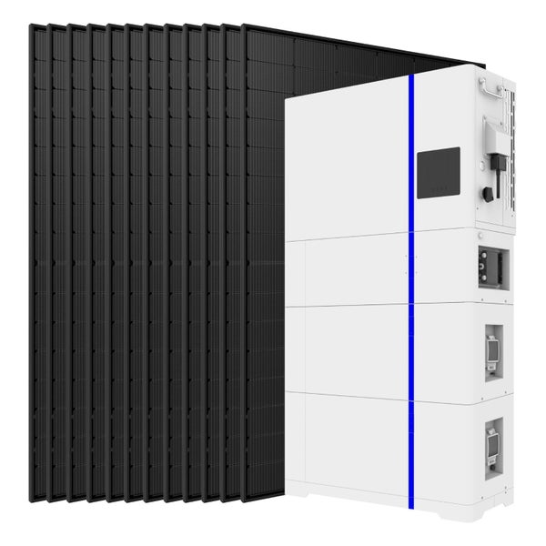 Deye 8kW 10.24kWh Single Phase All-in-One Home Solar System with 12 Panels Carousel 1