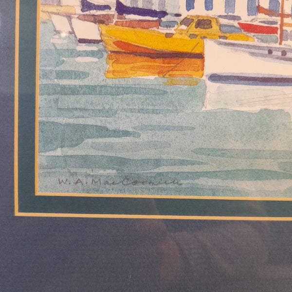 Classic Wellington scene by W. A. MacCormick, framed print ready to hang Carousel 2