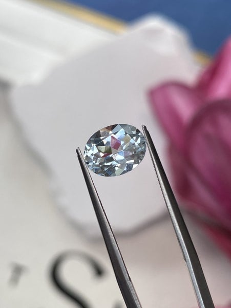 $1RES ~ $1450 Buy Now * 1.60ct Aquamarine Brazil Origin Carousel 4
