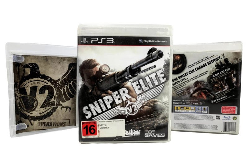 SNIPER Elite V2 (PS3) *MINT COMPLETE* Carousel 1