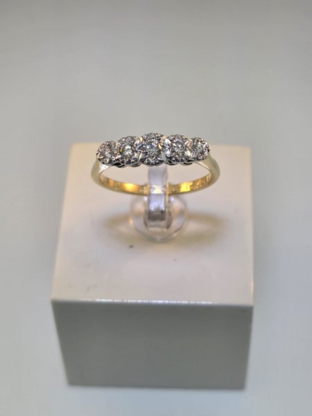 Traditional 5 Stone Diamond Ring + Valuation Carousel 1