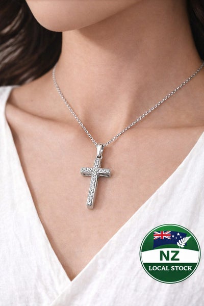 Necklace or Cross Pendant + Chain Carousel 1