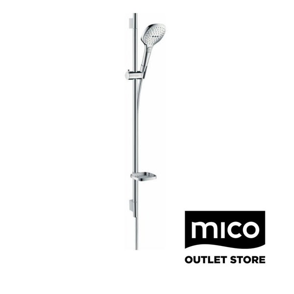 Hansgrohe Shower Set – White/Chrome Carousel 1