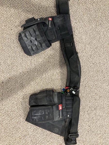 Diamond back tool belt XL. Mazo x/Clavo x with hammer holster Carousel 1