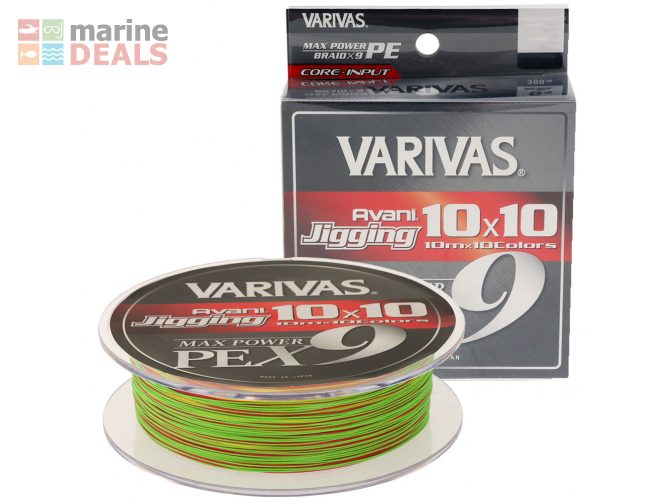 Varivas Avani Jigging 10x10 Max Power PE X9 Braid… Carousel 1
