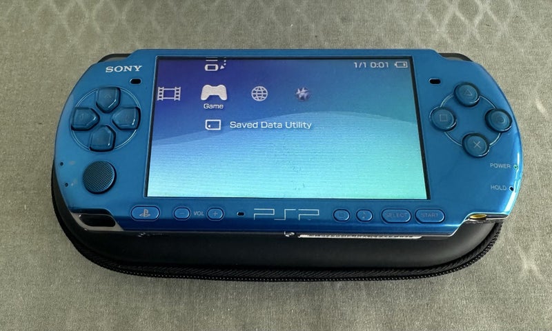 PSP 3000 – Carnival Blue | 64GB | Fully Set Up | Boxed Bundle Carousel 2