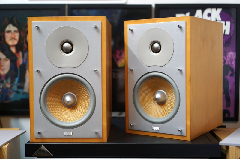 B&W CM2 Audiophile Bookshelf Speakers with Covers - Fully Serviced & Warranty! Carousel 1