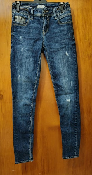 LTB JEANS - JOLINA Turkey -blue denim jeans, midrise super slim sz26 /8 RRP$249
