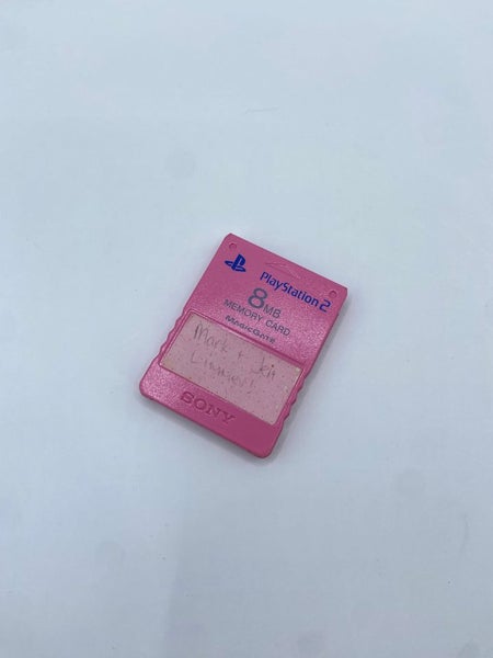 Playstation 2 Official Pink Edition Memory Card Carousel 1