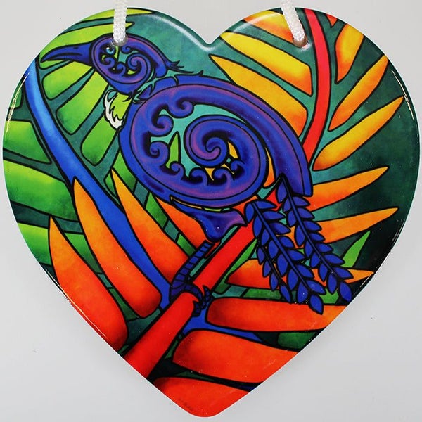 Bright Tui Ceramic Heart Wall Hanging Carousel 1