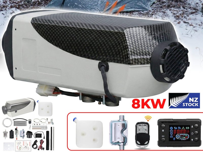 8KW 12V Diesel Air Heater NZ Stock | Truck RV Caravan Fast Heating Carousel 1