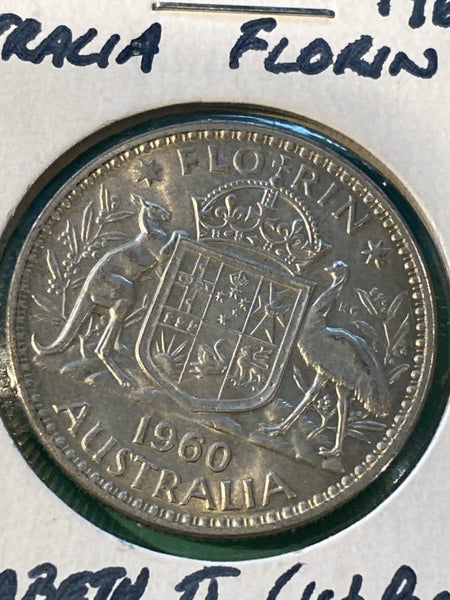 Australian Florin 1960 Carousel 2