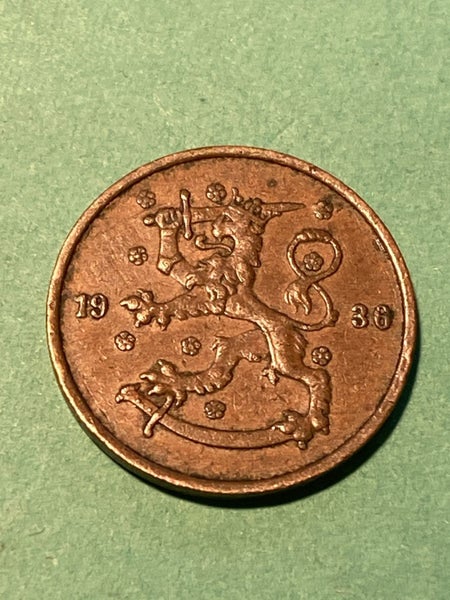 Finland 2 Pennia 1936 Carousel 2