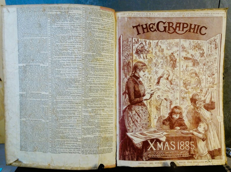 The Graphic – Christmas Number 1885 - Victorian Illustrated Newspaper Carousel 2