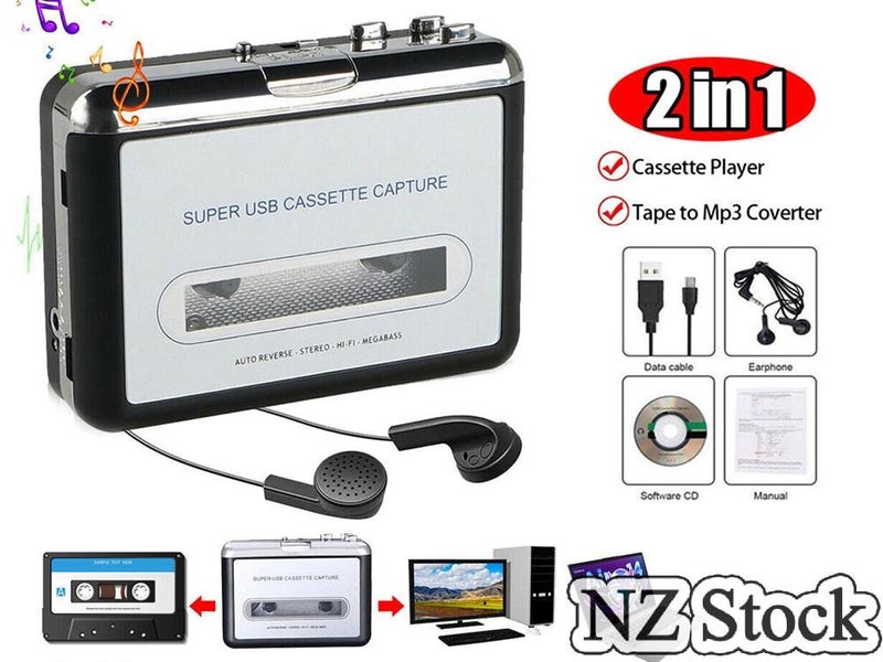USB Cassette Player (Auckland Stock) Carousel 1