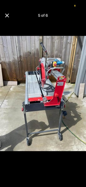 Tile wet saw Rubi Carousel 1