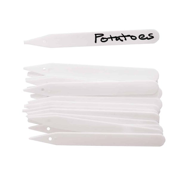 Plastic Plant Labels with pencil 13cm Pk 25 x 3 = 75 labels Carousel 1