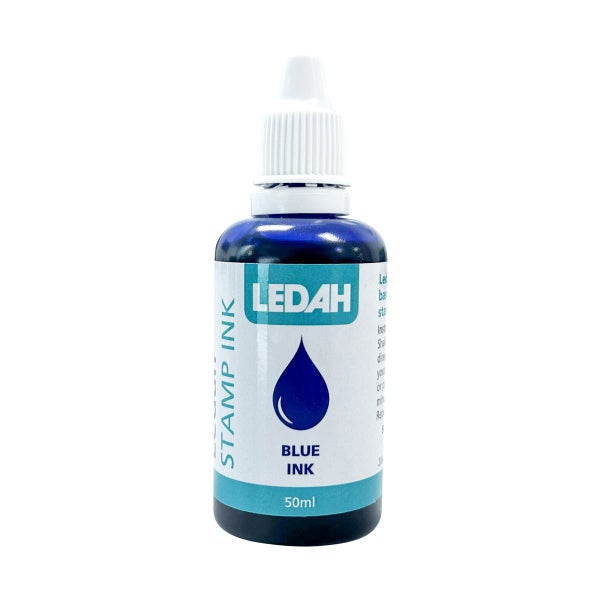 Ledah Stamp Ink 50ml Blue Carousel 1