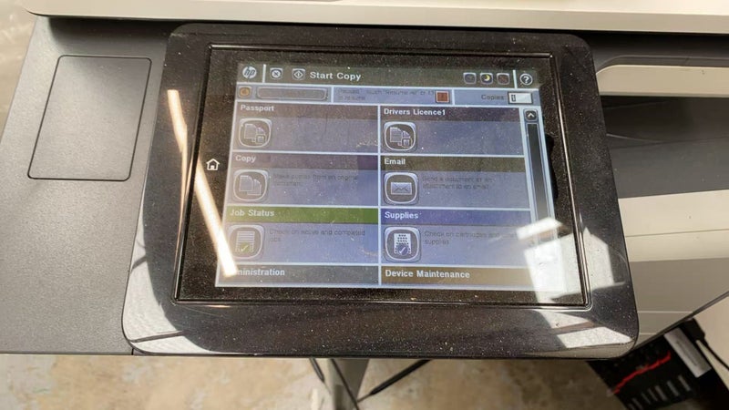 *$1 Reserved* HP PageWide Managed Color Flow MFP E58650z A4 Inkjet Printer Carousel 2