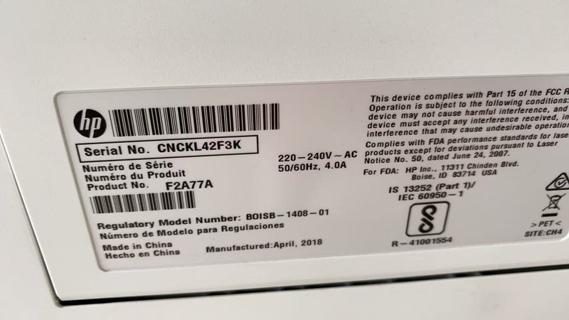 *$1 Reserved* HP LaserJet Enterprise MFP M527 Laser Printer faulty for parts Carousel 5