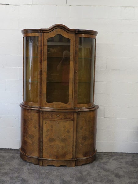 Walnut Display Cabinet Carousel 2