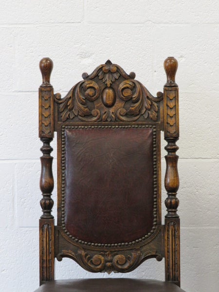 Pair Of Lovely Oak Chairs Carousel 2