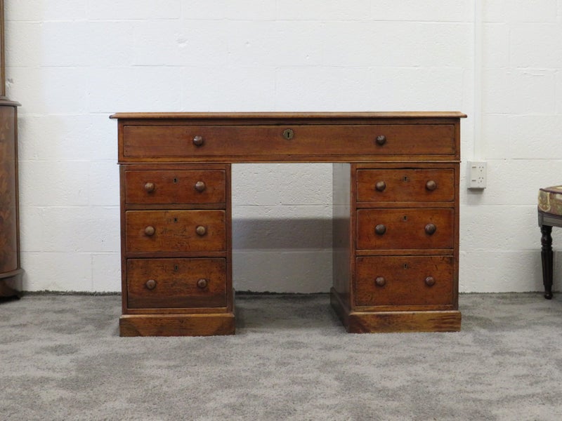 Lovely Antique Pedestal Desk Carousel 1