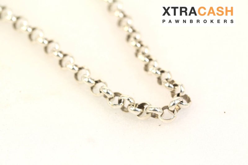 Michael Hill 50cm (20") 6.5mm-7mm Width Belcher Chain in Sterling Silver Carousel 1