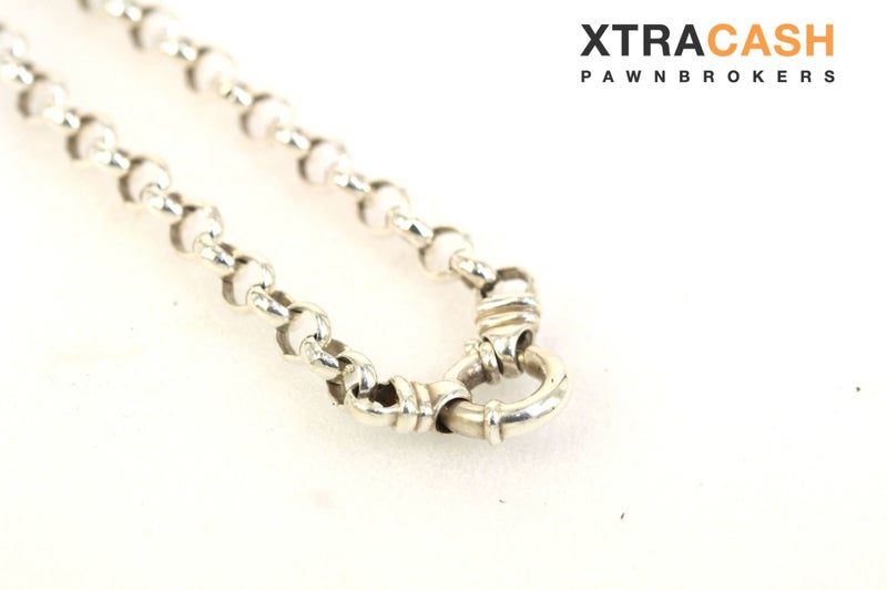 Michael Hill 50cm (20") 6.5mm-7mm Width Belcher Chain in Sterling Silver Carousel 2