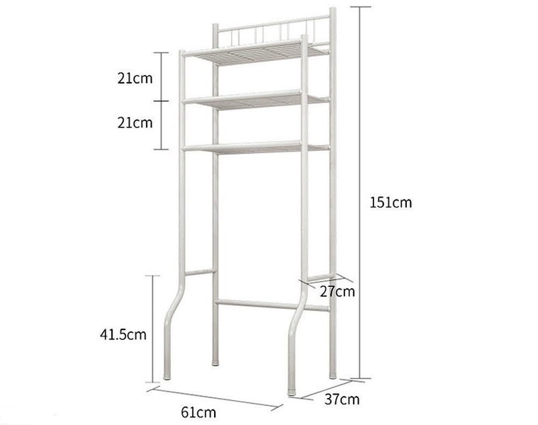 Brand New Multipurpose Bathroom shelf Rack on the toilet Carousel 2
