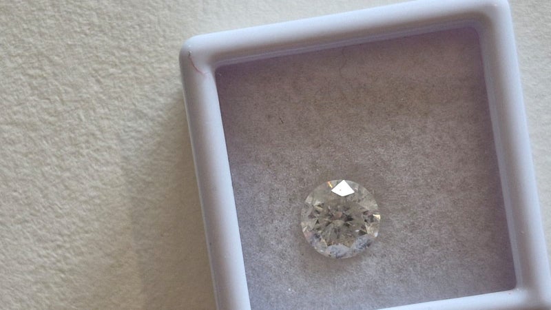 $1 RES * Valuation $10,447.00 * 1.43ct Round Large WHITE Diamond Loose IGL CERT Carousel 2