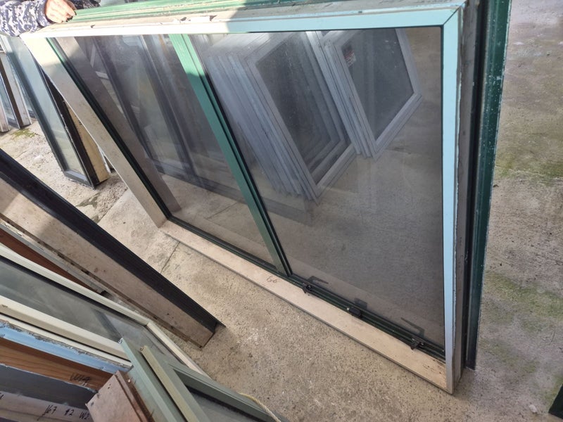 Permanent Green Aluminium window 1.2 H x 1.8 W (4 available) #2066 Carousel 2