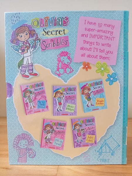 Olivias secret scribbles super fun box set (5 books) (NEW) Carousel 2