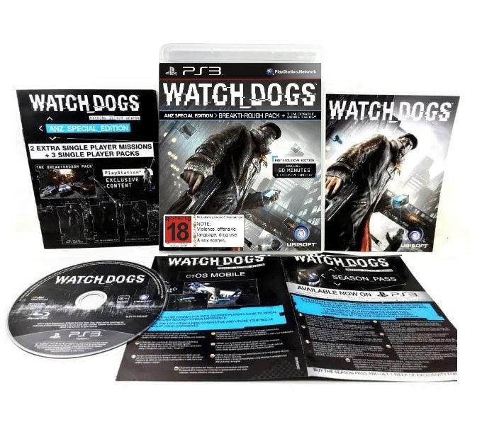 Watch Dogs (WatchDogs) PS3 *EXCELLENT CONDITION* Carousel 1