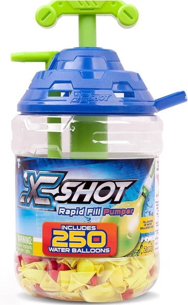 Zuru Shot Rapid Fill pumper + Bunch o Balloons + Magic Balloons Carousel 2