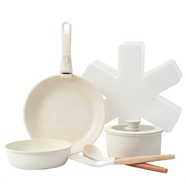 9-Piece Non Stick Cookware Set Kitchen Fry Pan Carousel 1