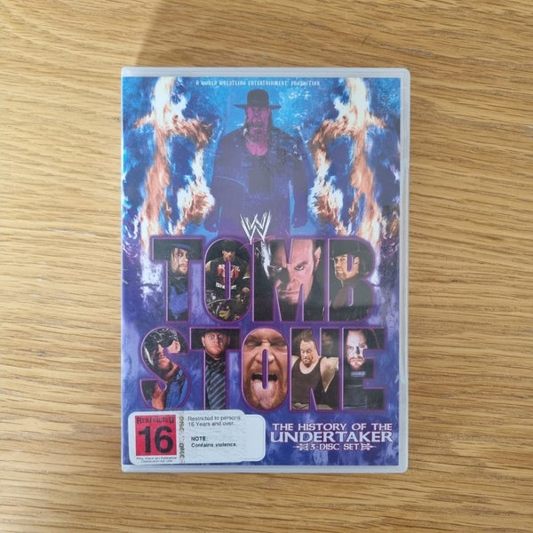 WWE Tombstone: The History of the Undertaker (3-Disc Set) DVD Set 21 Matches