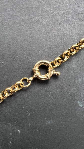 CLASSIC 5MM 18KGB BELCHER LINK NECKLACE - *NO RES* Carousel 2