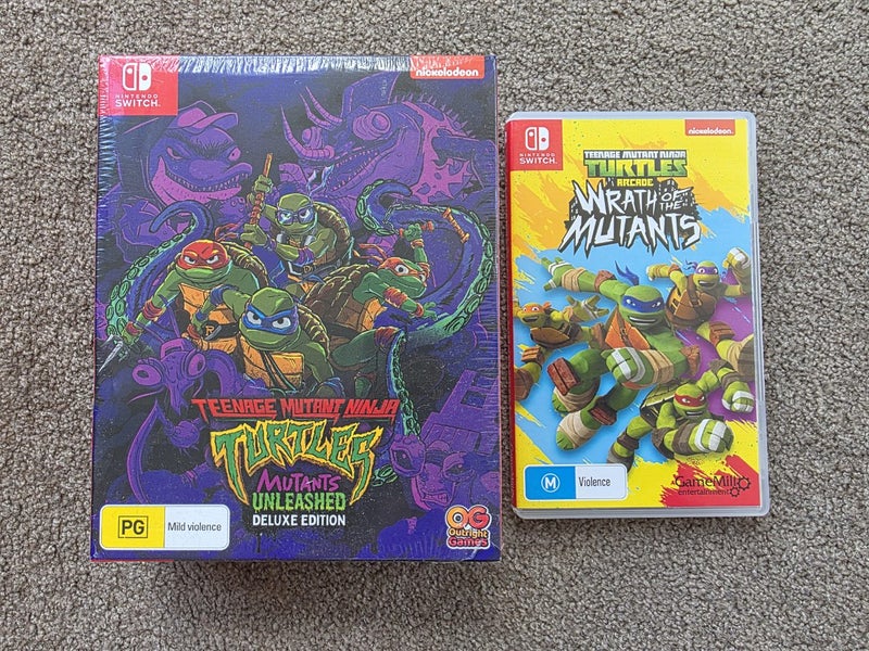 2 x Teenage Mutant Ninja Turtles Games - Nintendo Switch Carousel 1