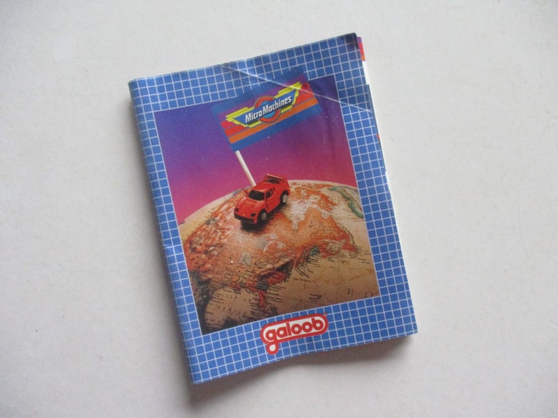Galoob (1989) Micro Machines Fold-Out Pocket Catalogue Carousel 1