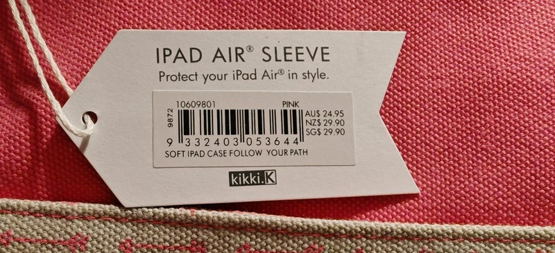 Kikki. K iPad Air sleeve NEW Carousel 2