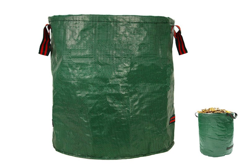 Heavy Duty Outdoor Leaf Collection Bag Foldable Garden Yard Waste Tarp Carousel 1